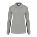 Dames Polo Lange Mouw Santino LEXINGTON Zilver Grijs